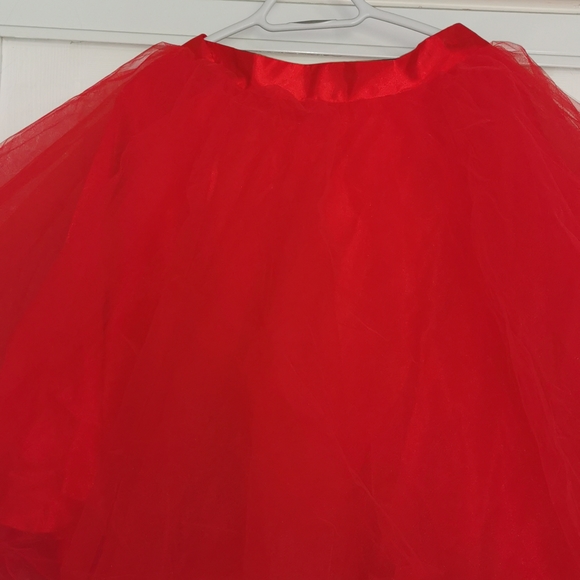 Red Tutu Skirt- Pink Lily Boutique NWT - Picture 2 of 7